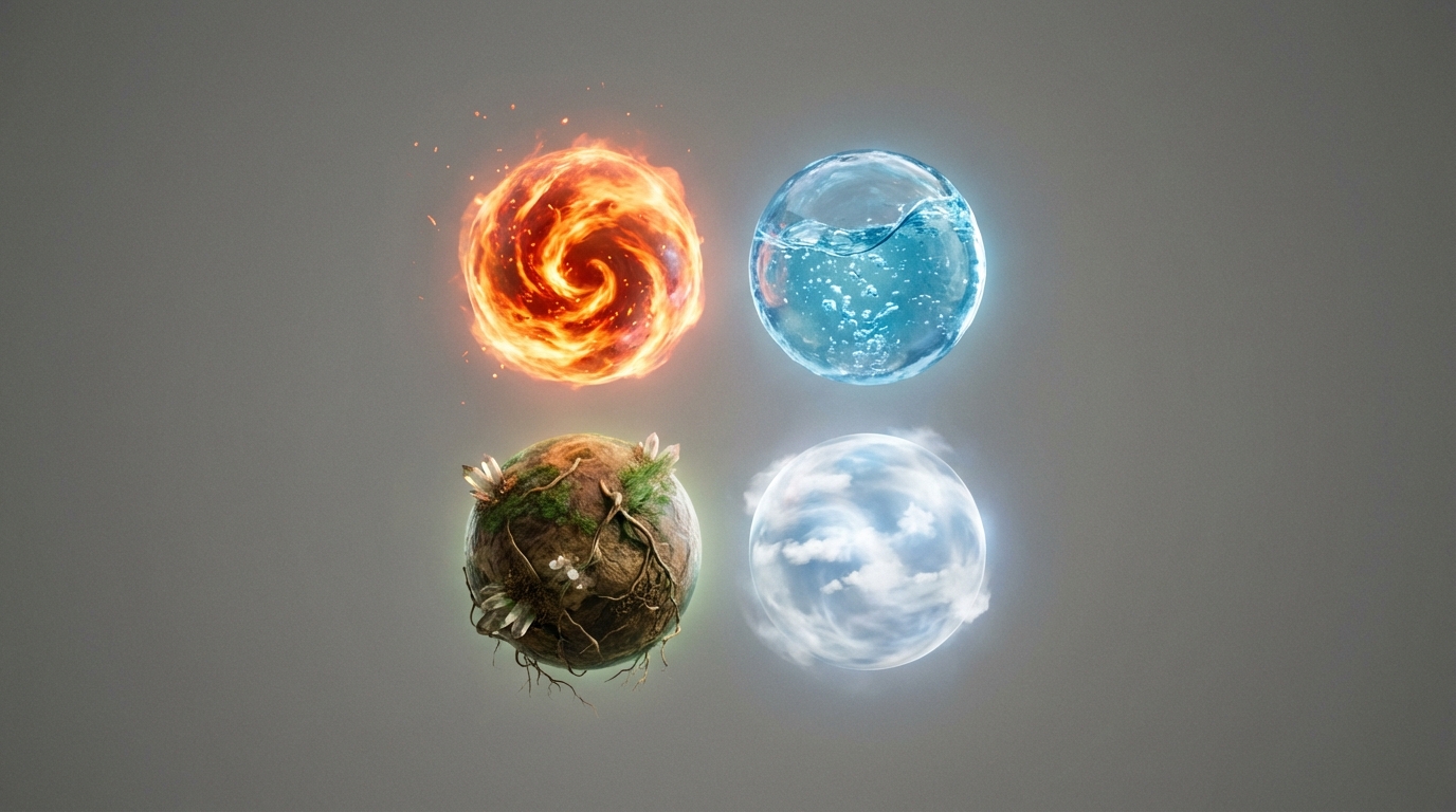 Konstelace vnitřních elementů